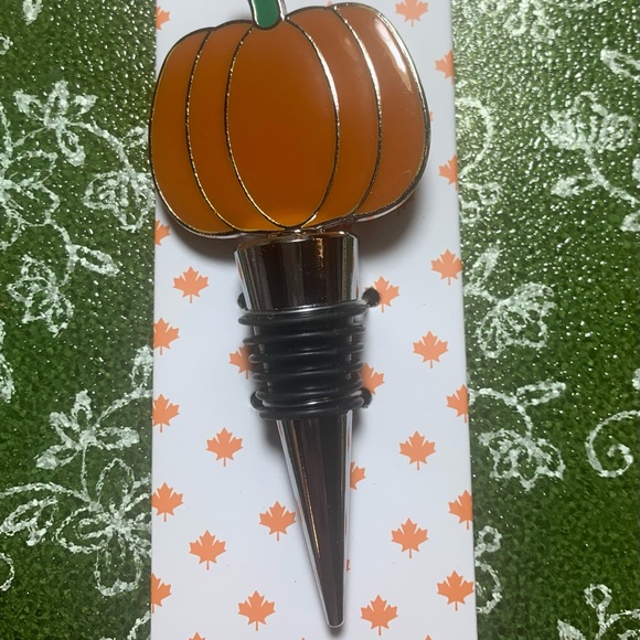 Autumn/Fall wine bottle stopper. - Picture 2 of 4